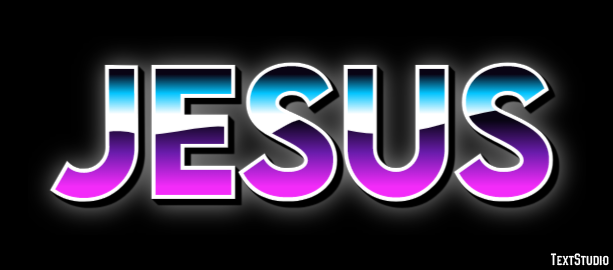 Jesus Text Effect