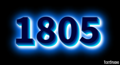 1805 Effetto testo