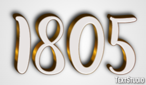 1805 Effetto testo