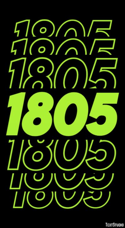 1805 Effetto testo