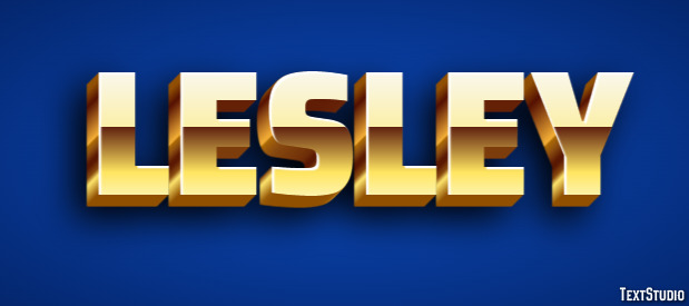 Lesley Text Effect