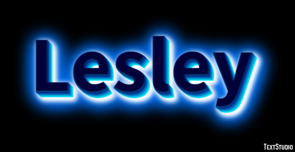 Lesley Text Effect