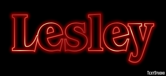 Lesley Text Effect
