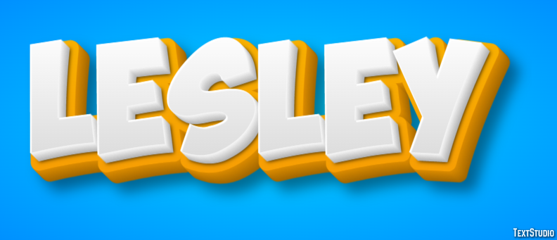Lesley Text Effect