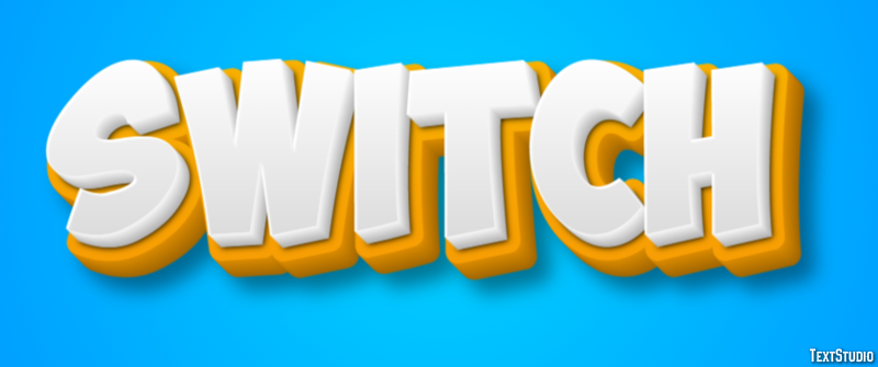 Switch Text Effect