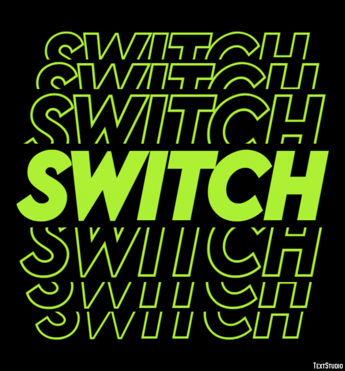 Switch Text Effect