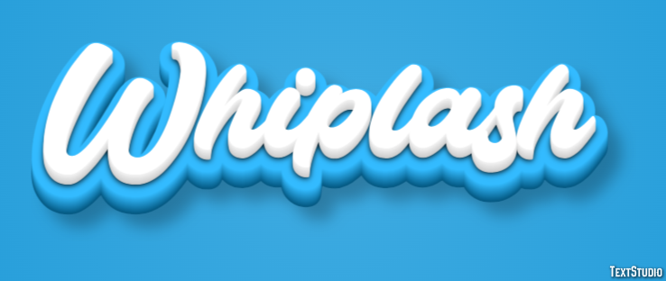 Whiplash Efecto de Texto