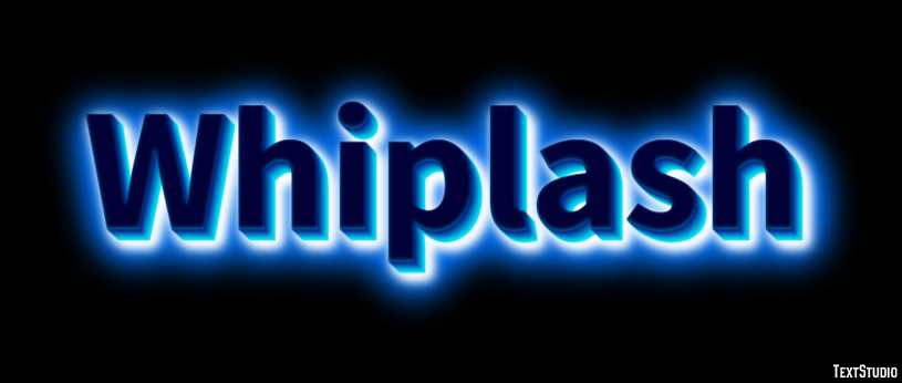 Whiplash テキスト効果