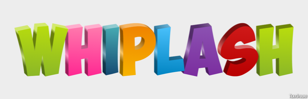 Whiplash Efecto de Texto