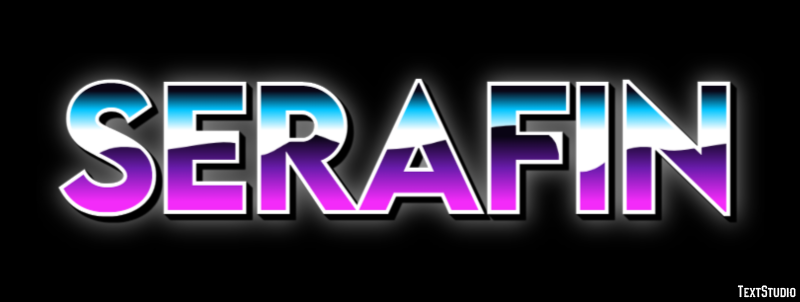 Serafin Texteffekt