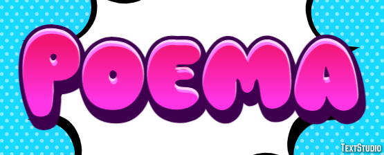 Poema Efeito de texto