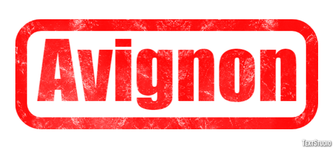 Avignon Efekt tekstowy