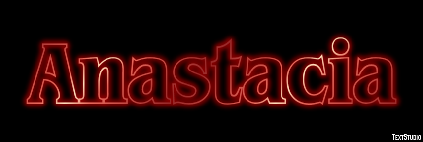 Anastacia Text effect