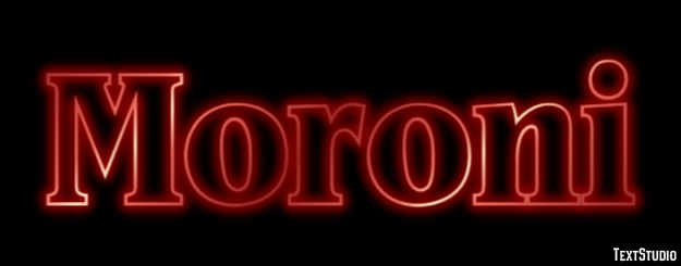 Moroni Efekt tekstowy