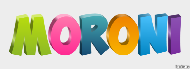 Moroni Efekt tekstowy