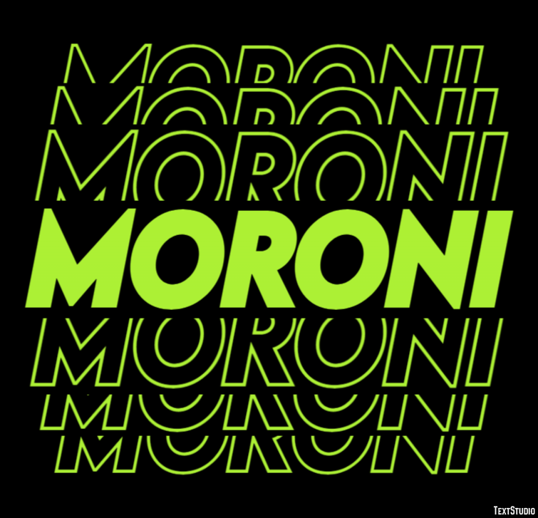 Moroni Efekt tekstowy
