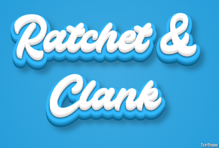 Ratchet & Clank Текстовый эффект