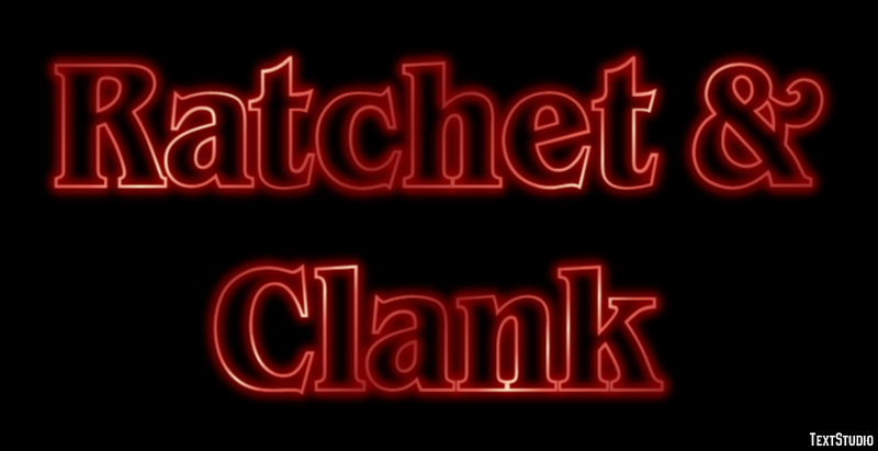 Ratchet & Clank Текстовый эффект