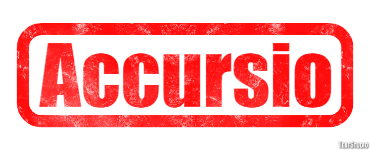 Accursio Текстовый эффект