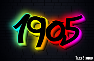 1905 Effetto testo