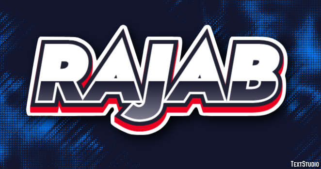 Rajab Effet de Texte