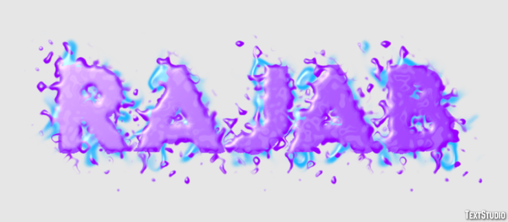 Rajab Effet de Texte