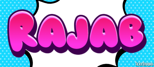 Rajab Effet de Texte