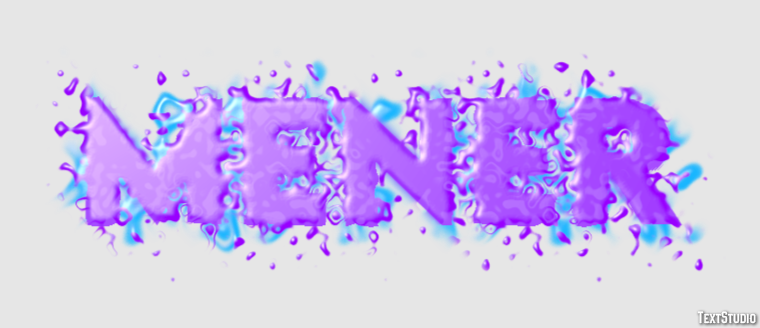 Mener テキスト効果