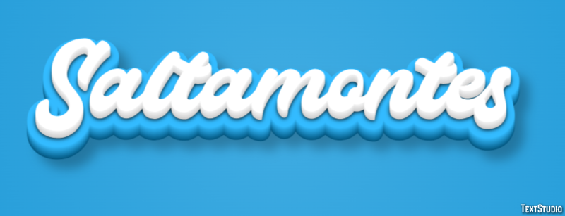 Saltamontes Efecto de Texto
