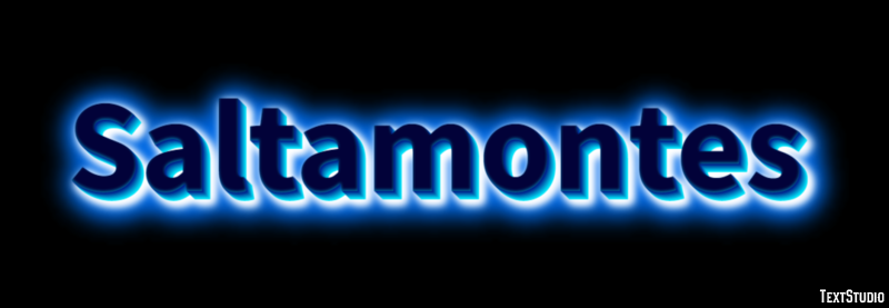Saltamontes Efecto de texto