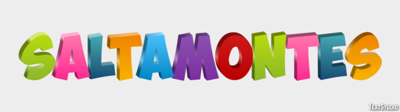 Saltamontes Efecto de Texto