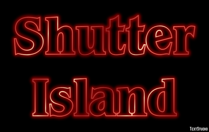 Shutter Island Text Effect