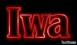 Iwa Efekt tekstowy