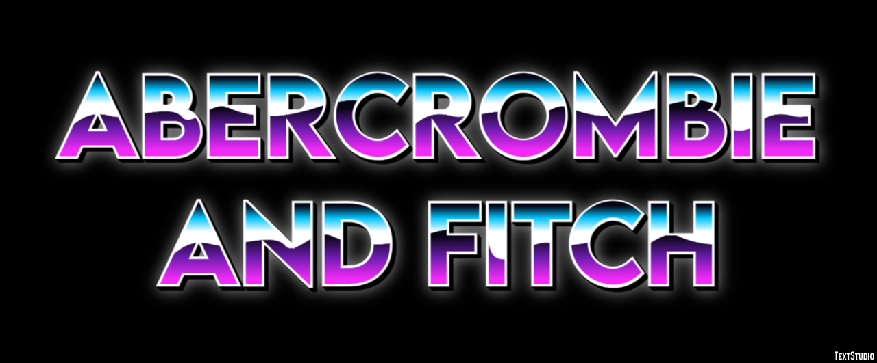 Abercrombie And Fitch Effetto testo