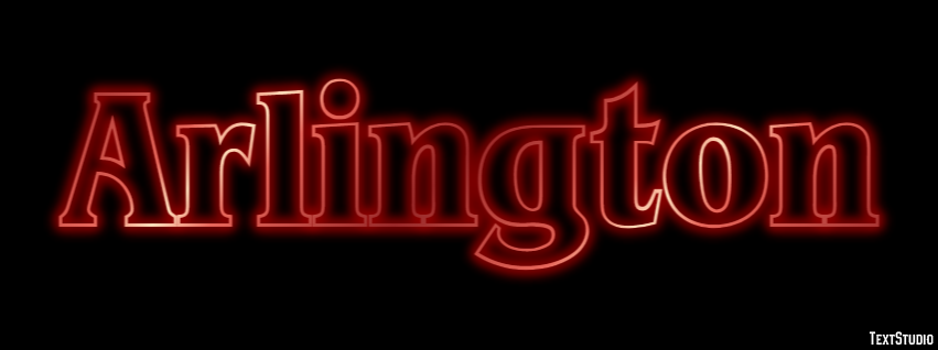Arlington Text effect