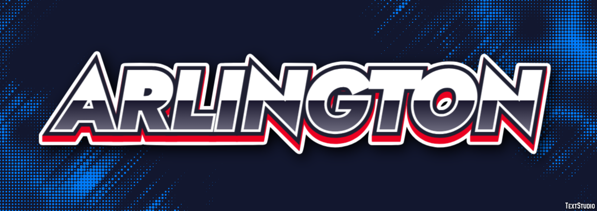 Arlington Text effect