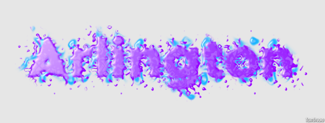 Arlington Text effect