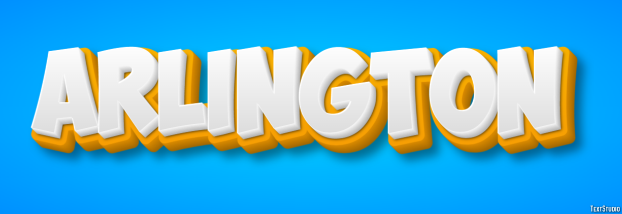 Arlington Text effect