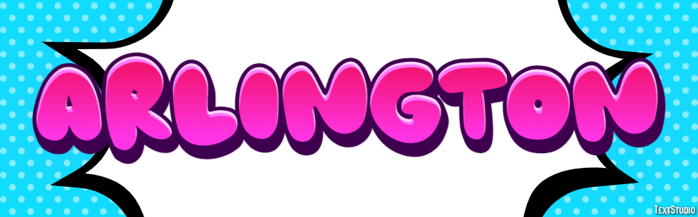 Arlington Text effect