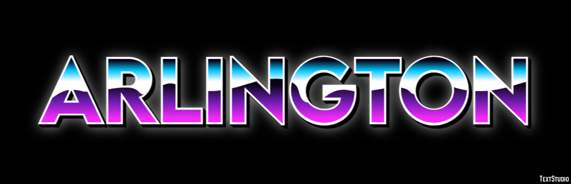 Arlington Text effect