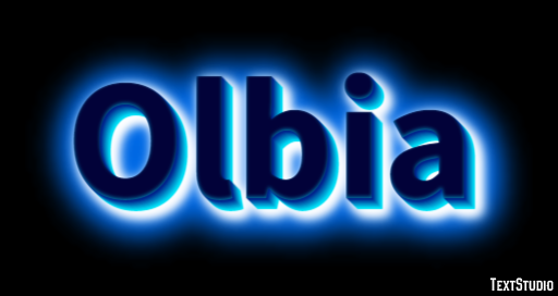 Olbia Efekt tekstowy