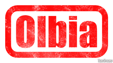 Olbia テキスト効果