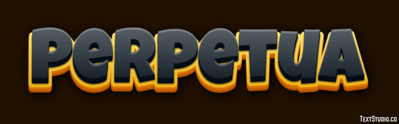 Perpetua テキスト効果