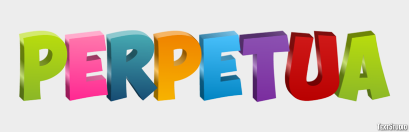 Perpetua Effetto testo