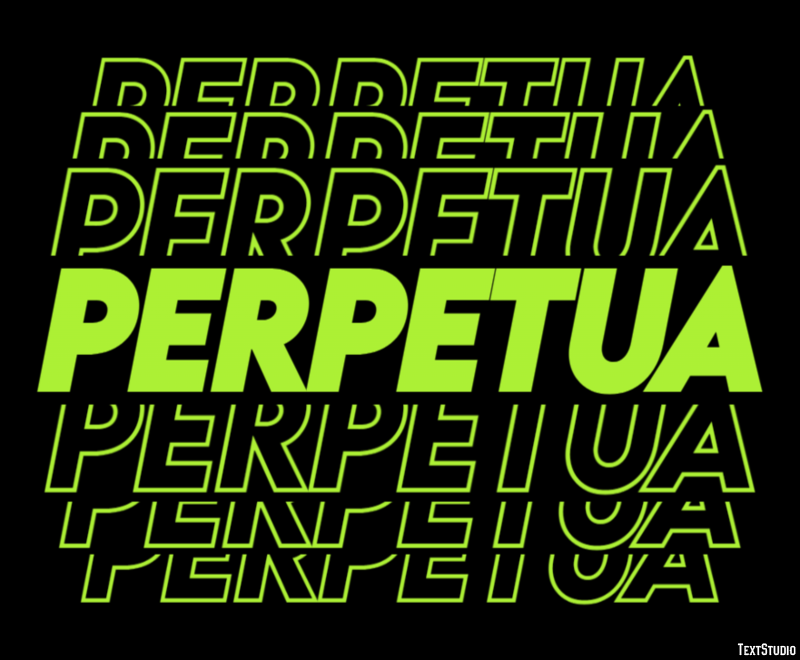 Perpetua Effetto testo