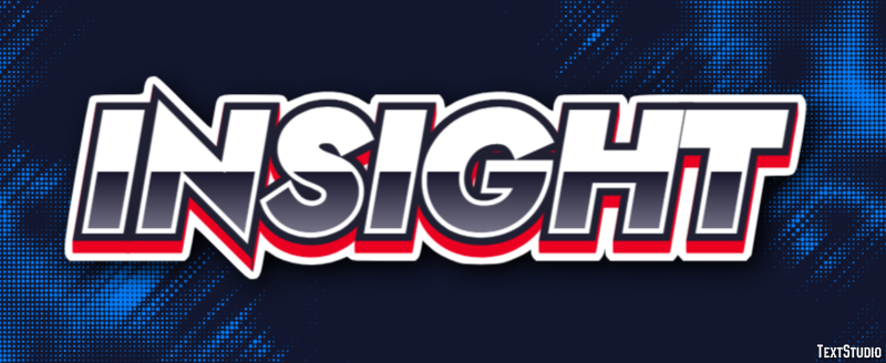 Insight Text effect