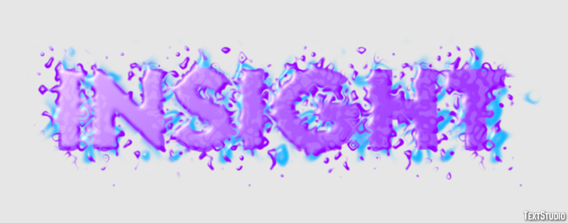 Insight Text effect