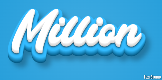 Million Text Effect