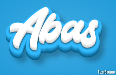 Abas Effet de Texte