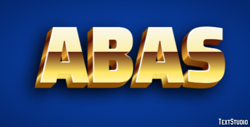 Abas Text Effect